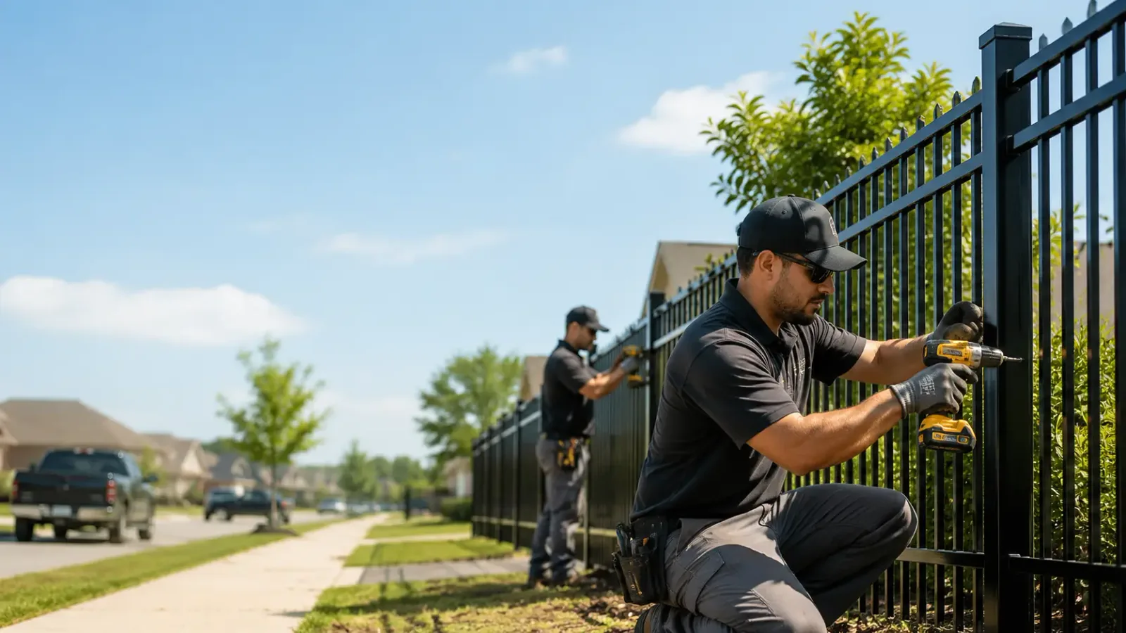 Metal Fence Installation in Alto, TX